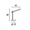 PERENZ RULER 6646N - Table Desk lamps 