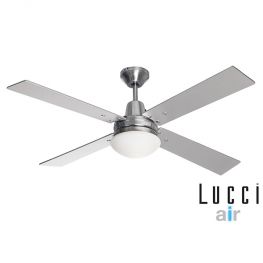 Lucci Air AIRFUSION Quest II silver IR fan - Ανεμιστήρες Οροφής