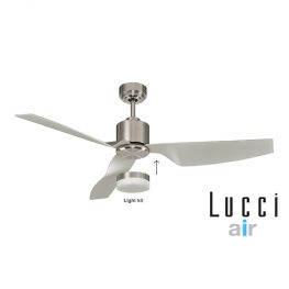 Lucci Air AIR CLIMATE II brushed chrome fan - Ανεμιστήρες Οροφής
