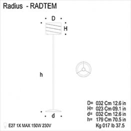 RADIUS f - Φωτιστικά Δαπέδου