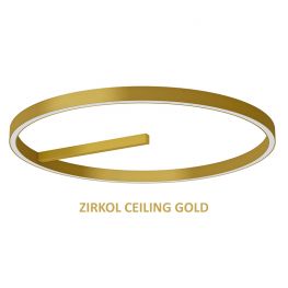 ZIRKOL CEILING GOLD - Φωτιστικά Οροφής / Πλαφονιέρες