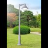 EKTOR VIVI 400 GREY - Post & Bollard Outdoor Lights