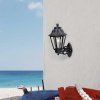 ANNA/BISSO WALL BLACK - Traditional Outdoor Lanterns