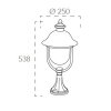 VENEZIA L1 - Outdoor Floor Lanterns