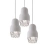 FEDORA 3 WHITE s - Suspension-Pendant Lights