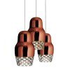 FEDORA 3 BRONZE s - Suspension-Pendant Lights