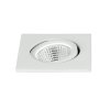 POLARIS SQUARE WHITE - Recessed Spotlights