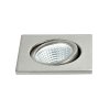 POLARIS SQUARE SILVER - Recessed Spotlights