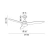 PERENZ TRIADE 7170 CR CT fan - Ceiling Fans