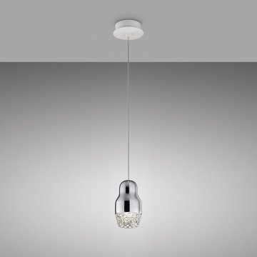 FEDORA CHROME s - Suspension-Pendant Lights