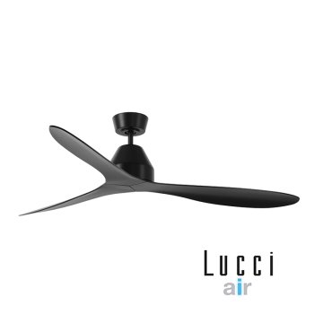 Lucci Air WHITEHAVEN Black NL fan - Ceiling Fans