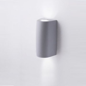 MARTA 90 2L Grey - Outdoor Wall Lamps