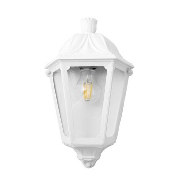 IESSE WALL WHITE - Traditional Outdoor Lanterns