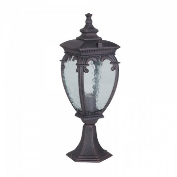 FLEUR Bronze-Antique Outdoor Landscape - Outdoor Floor Lanterns