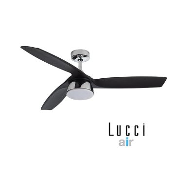 Lucci Air BRONX BLACK DC Fan - Ceiling Fans