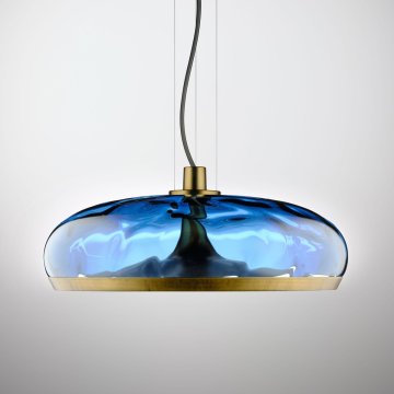 AURELIA S45 Brass/Blue - Κρεμαστά Φωτιστικά