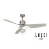 Lucci Air AIR CLIMATE II brushed chrome fan - Ceiling Fans