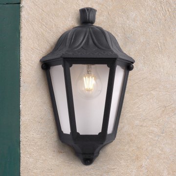IESSE WALL BLACK - Traditional Outdoor Lanterns