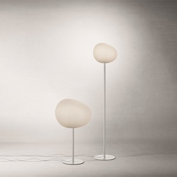 GREGG WHITE f - Floor Lamps