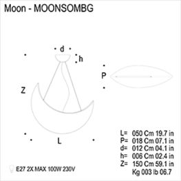 MOON s - Κρεμαστά Φωτιστικά