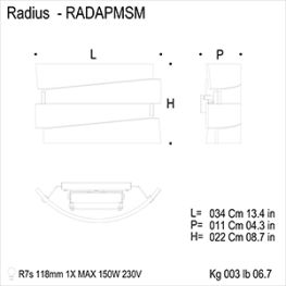 RADIUS Wall - Απλίκες / Φωτιστικά Τοίχου