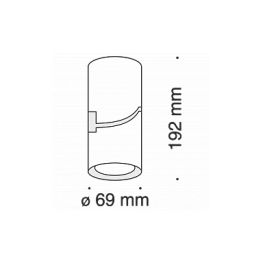 TUBE LED Spot - Σποτ Οροφής / Τοίχου