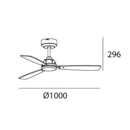 XALOC LIGHT/WOOD DC fan - Ανεμιστήρες Οροφής