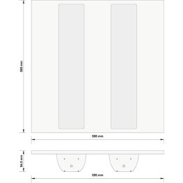STELLAR LED PANEL - Χωνευτά Φωτιστικά Οροφής LED