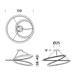 KEPLER Downlight - Κρεμαστά Φωτιστικά