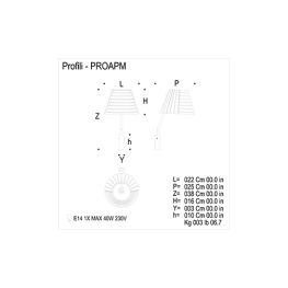 PROFILI Wall - Απλίκες / Φωτιστικά Τοίχου