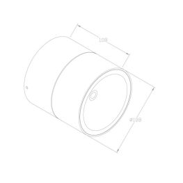 SPIN GRAPHITE - Πλαφονιέρες Εξωτερικού Χώρου