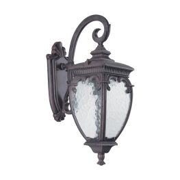 FLEUR Bronze-Antique Outdoor Wall - Παραδοσιακά Φανάρια Εξωτερικού Χώρου