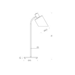 LAMPE DE BUREAU RED - Table Ambient Lamps