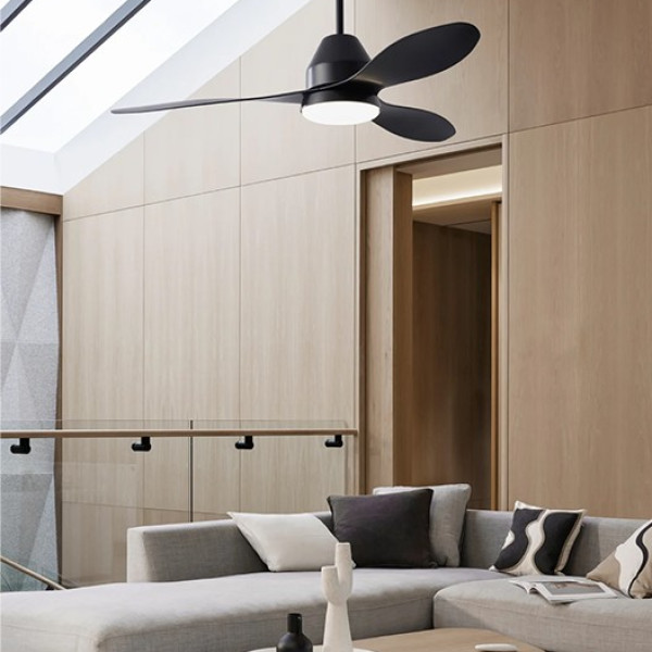 Lucci Air WHITEHAVEN BLACK FAN
