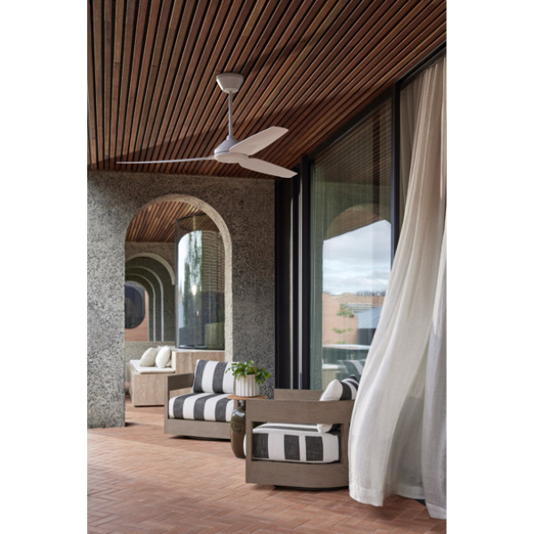 Lucci Air POLIS WHITE IP55 FAN