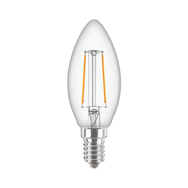 E14 LED 7W ΚΕΡΙ FILAMENT DIMMABLE 3000K