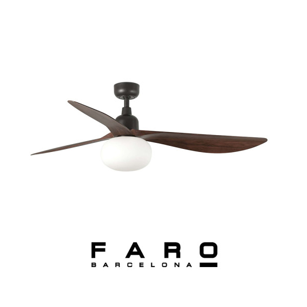 OUTWOOD L DARK BROWN/WALNUT FAN