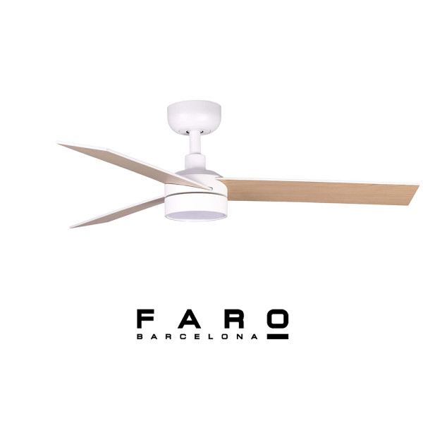 RUDDER 3 WHITE/OAK FAN