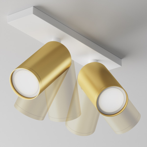 FOCUS TRACK-2 WHITE/GOLD