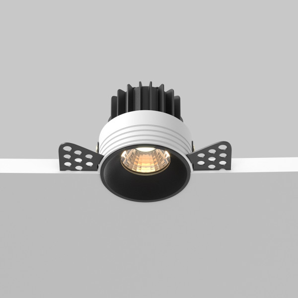 ROUND RECESSED SPOT BLACK
