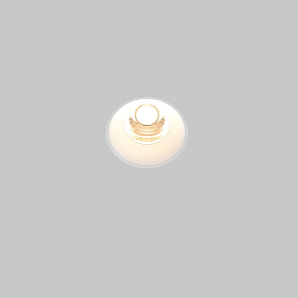 ROUND RECESSED SPOT WHITE