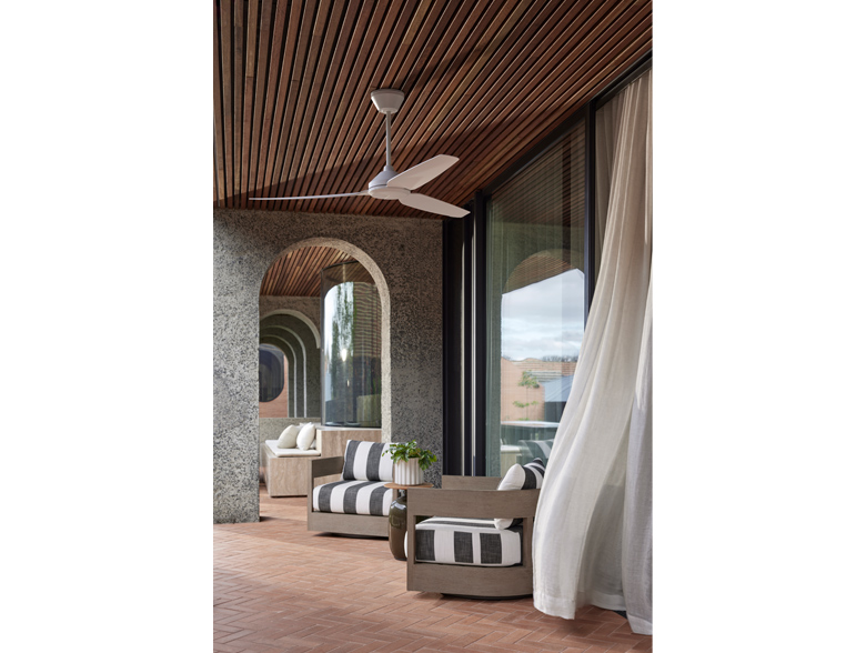 Lucci Air POLIS WHITE IP55 FAN