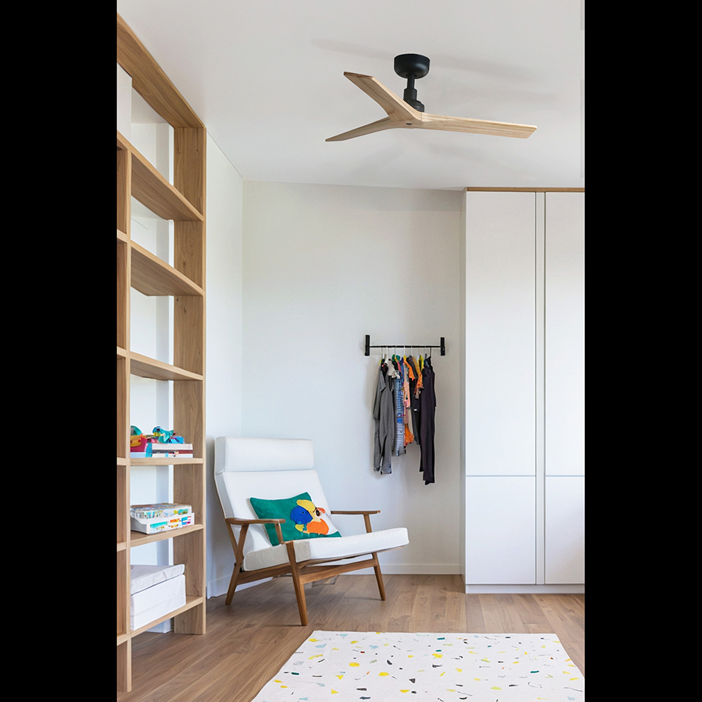KLIM BLACK/OAK FAN