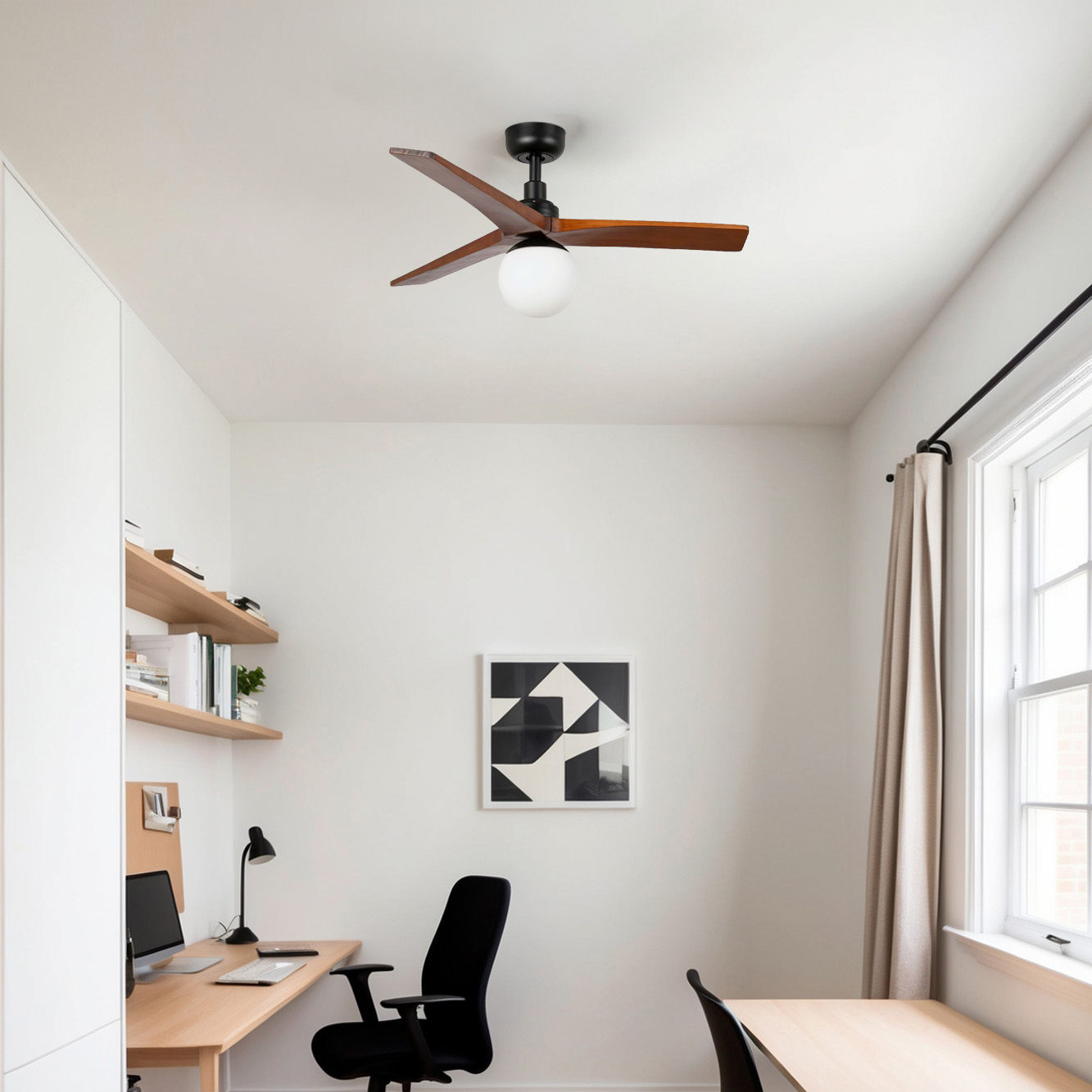 KLIM BLACK/WALNUT FAN