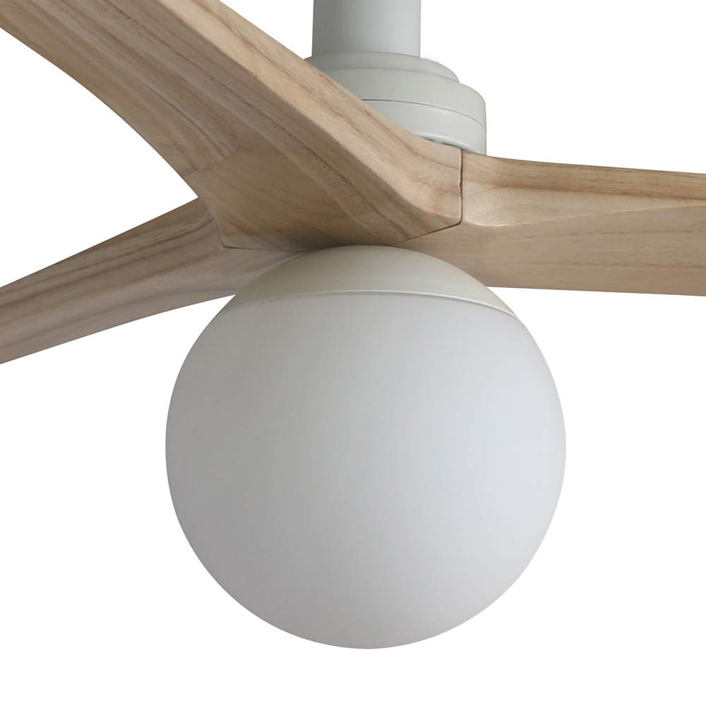 KLIM WHITE/OAK FAN