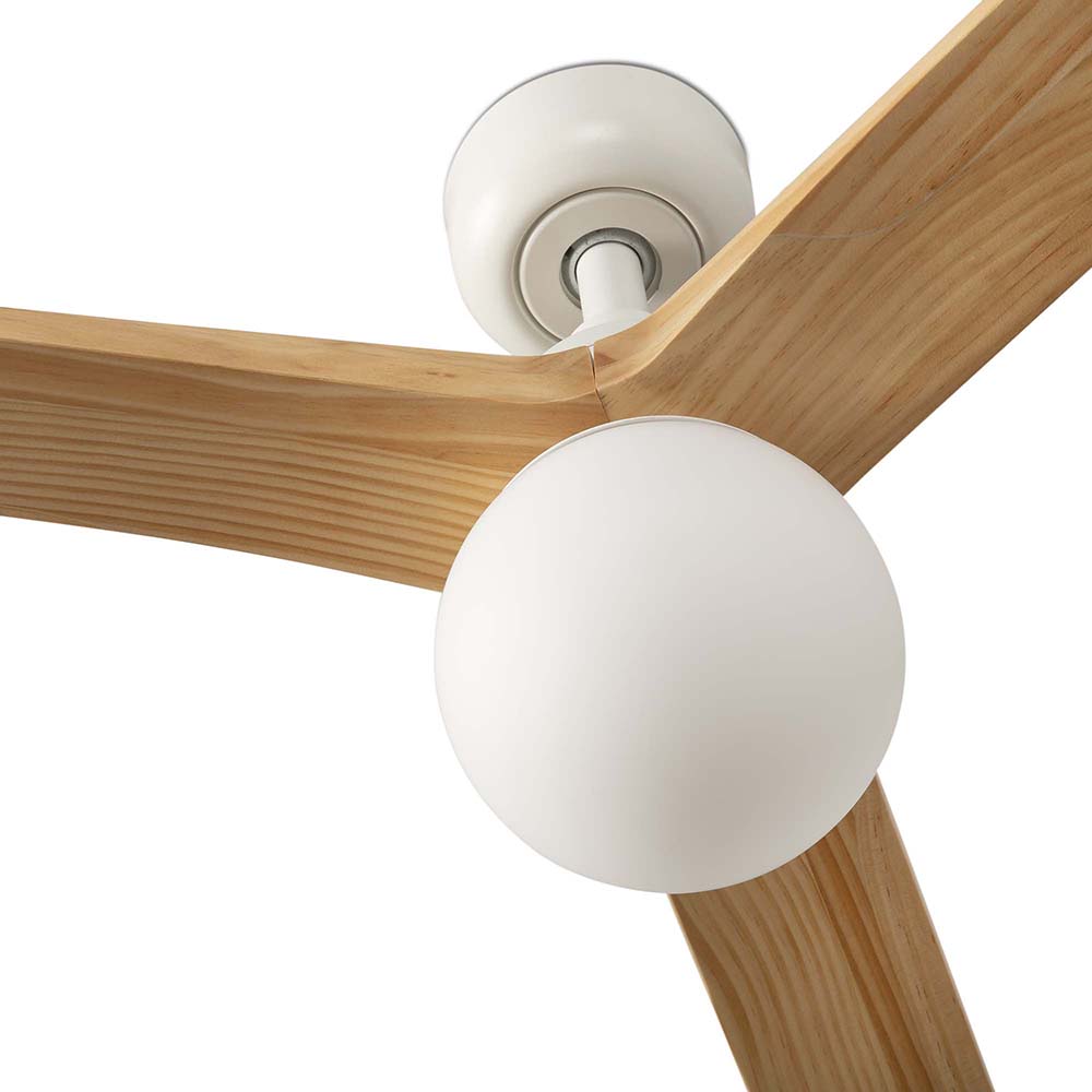 KLIM WHITE/OAK FAN