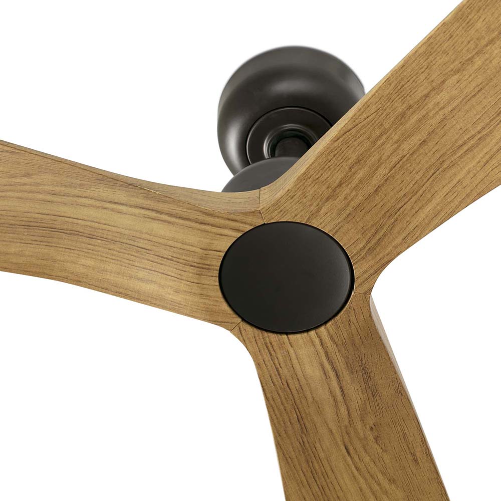 OUTWOOD L DARK BROWN/OAK NL FAN