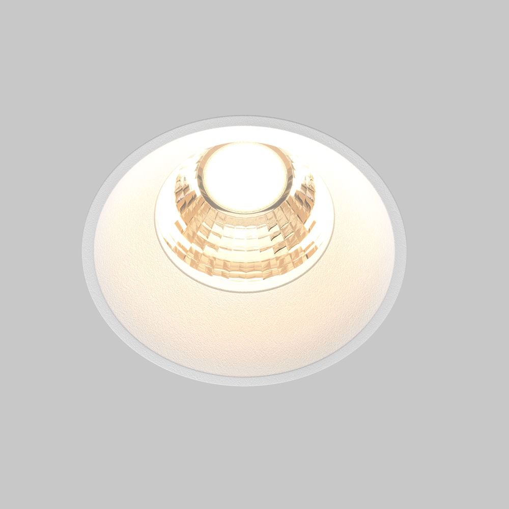 ROUND RECESSED SPOT WHITE