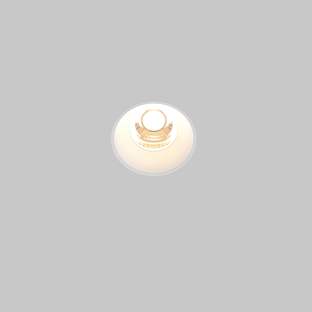 ROUND RECESSED SPOT WHITE