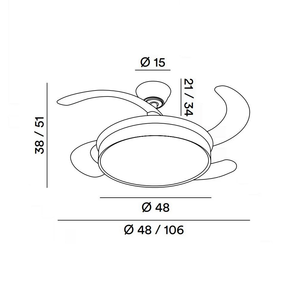 PERENZ OPEN 7165 BCT fan